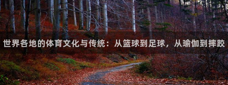 谈球吧体育：世界各地的体育文化与传统：从篮球到足球，从瑜伽到摔跤